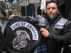  Sons of Anarchy Jackets with Piston Owner Johnny Lucero