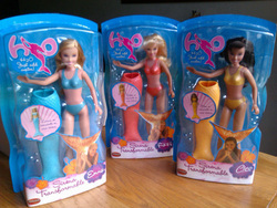  Hard to Find Emma, Cleo and Rikki transformable poupées