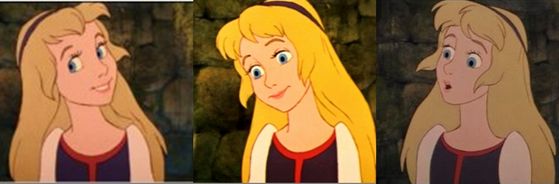  6: Eilonwy, i think she is just adorable and out of this world pretty. I mean she's only a child and yet her beauty is just outstanding! Also, I totally agree with people saying she's Aurora's little sister although I think Eilonwy is much prettier.