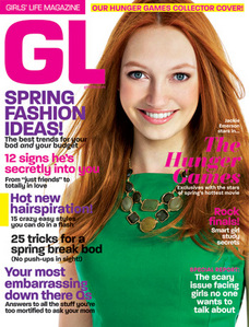  Jackie Emerson on Cover of Girls Life Magazine