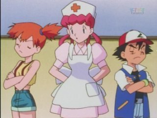  Ash and Misty rejecting the idea