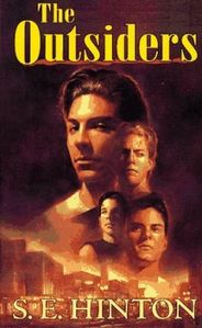  this is my copy of The Outsiders, the one i onyesha Ponyboy