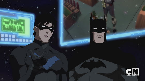  Nightwing and Бэтмен