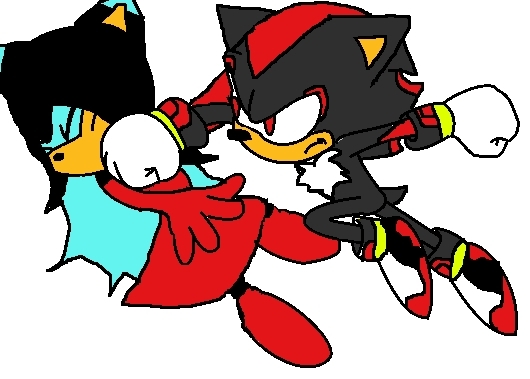 Lune and shadow fighting but Lune gets hit