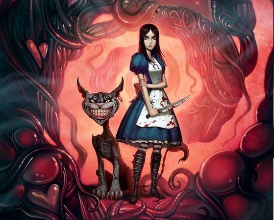 Alice and Cheshire