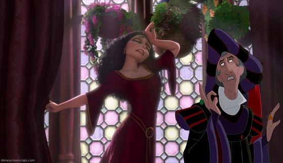  6. Frollo x Gothel. These 2 have the same story, Also, Gothel looks like Esme.