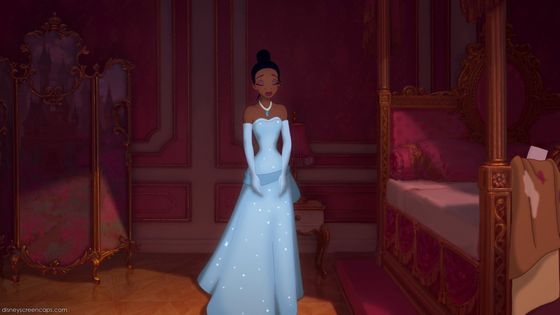 Don't look sad Tiana, your dress is my お気に入り of yours