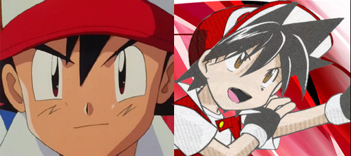 pokemon ash and red brothers