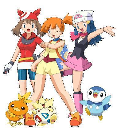 Misty, May and Dawn