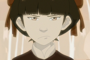  Mai during Azula's favorit game, "Set Mai's Hair On Fire"