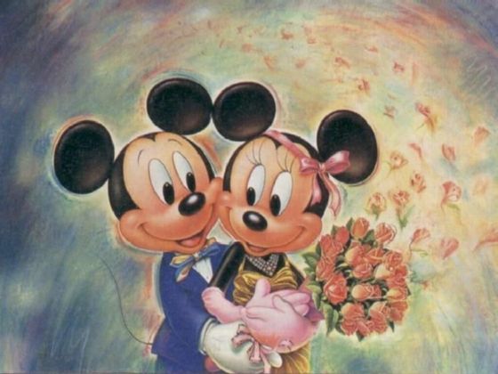  Mickey and Minnie maus