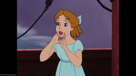  3. Wendy in distress (Peter Pan)