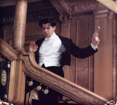  This is my favorito! scene from titanic because it's when Cal's facade falls apart.