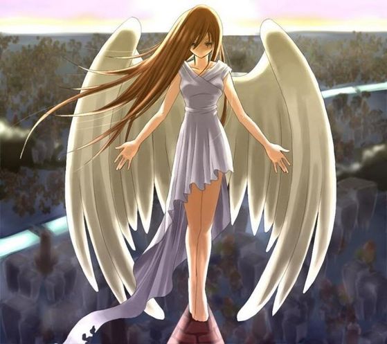 me with my wings