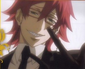  10. Is Grell Sutcliff, why? Because he is hot, he's just a little different in his own little way. xD