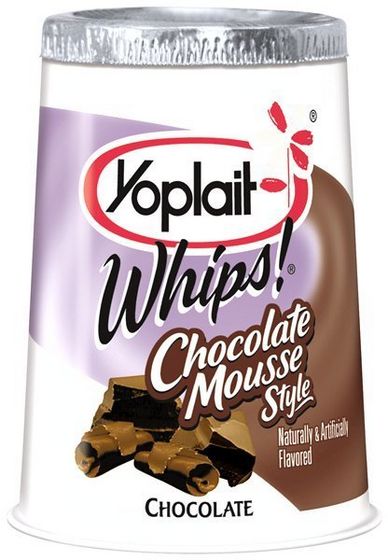Yoplait Whips! Chocolate Mousse Yogurt