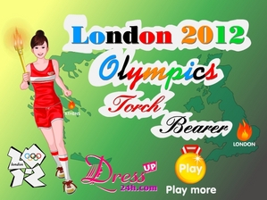  ロンドン 2012 Olympics Torch Bearer
