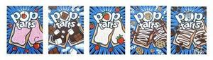 Paintings done for Pop tart boxes