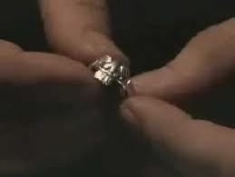 Day 21: Your favorite BA object - Irish Claddagh ring Angel gives Buffy.
