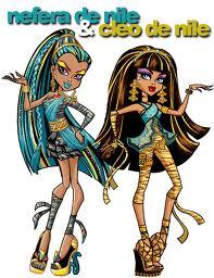 Cleo and Nefera. Egypt Sisters