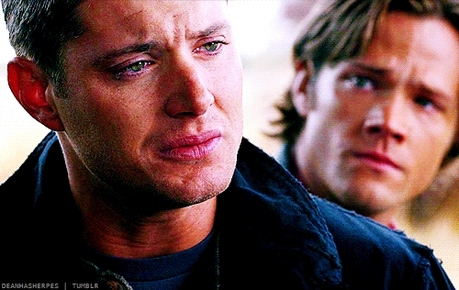  día 7 Your favorito! Dean crying scene- (4x10 Heaven and Hell) Dean tells to Sam about his time in H