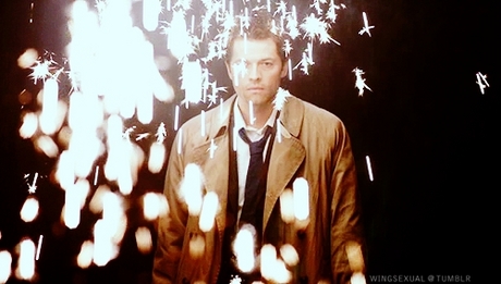 Day 21  
Your favorite character entrance - Castiel