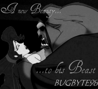 Here's mine :) 
The Title is: A new beauty to his Beast. :)