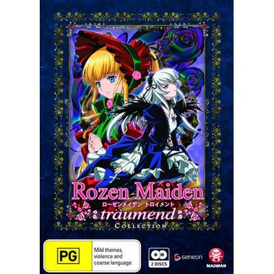 Rozen Maiden 
Beautiful anime about living dolls who have to fight against each other to become 'the 