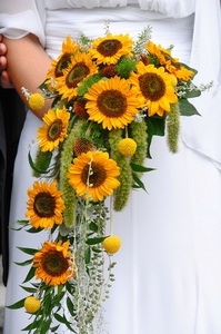  mine : Sunflower Wedding Bouquet