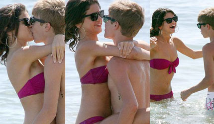  here is my fave one of Selena hugging Justin