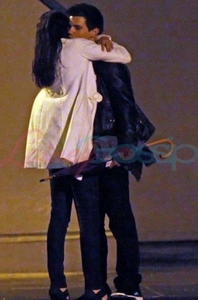  Hes mine of Selena hugging Taylor Lautner. Hope u like it! :)