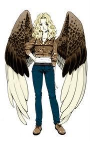  Lacey:*Pulls off windbreaker, spreads wings, and flies. Returns with Kayla a few phút later. Name