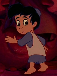 That little kid from the first part of Aladdin.