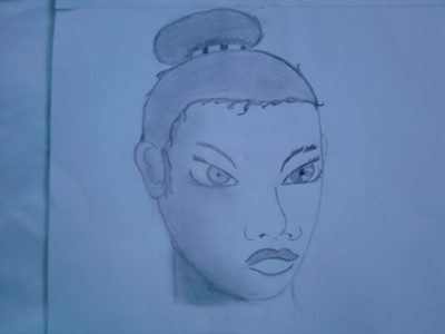  This is lion tribe warrior Dana sketched below.