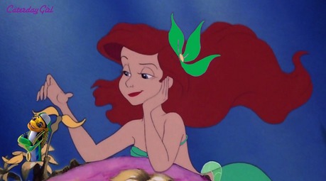 Here mine. Ariel and Oscar from Shark Tales. I only saw Shark Tales and I didn't like it. Ariel kinda