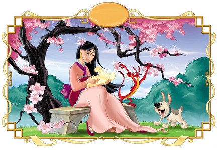  my yêu thích princess is Mulan =)