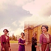 4) 4 Characters (Mary, her two sisters: Edith and Sybil and her/their mother: Cora)