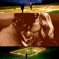  Category: Defining Moments >> Derek and Meredith || Meredith outlines their future house in candles
