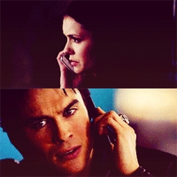 Split Screen - Damon & Elena.