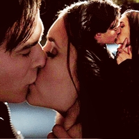 Defining Moment #3 - Damon & Elena's first PROPER kiss. [Nobody is in jeopardy, no doppelganger hijin