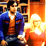  #3. Raj & Bernadette not a couple, they just 爱情 both Howard XD, but the fact that they held hands