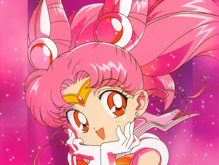  Here is Sailor Chibi moon!