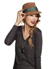 for Taylor Swift wearing a hat