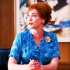  5. In Character: (Joan in Mad Men)
