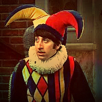  2. Hat [Howard Wolowitz's jester hat from 'The Big Bang Theory']