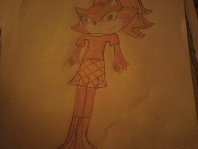 Name: flare
Age: 15
Gender: female
Power: fire
Personality: shy, nice
Eye color: green
Fur colo