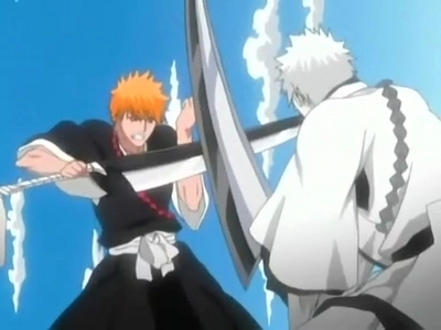 '' you can see in zangetsu's mind fighting with his evil twin '' you had to kill me before you save h