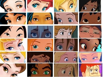 Day 18: Any Disney Female with Blue Eyes..... I guess they're sorta a mix between Ariel's and Cindere