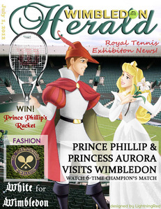  My Wimbledon Herald I really like this magazine cover!