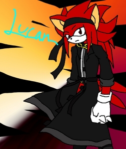Ok! here he is. @ Rawr X3 Yup me be here

Name: Lucan or Experiment 3.6 W (know by the government)
